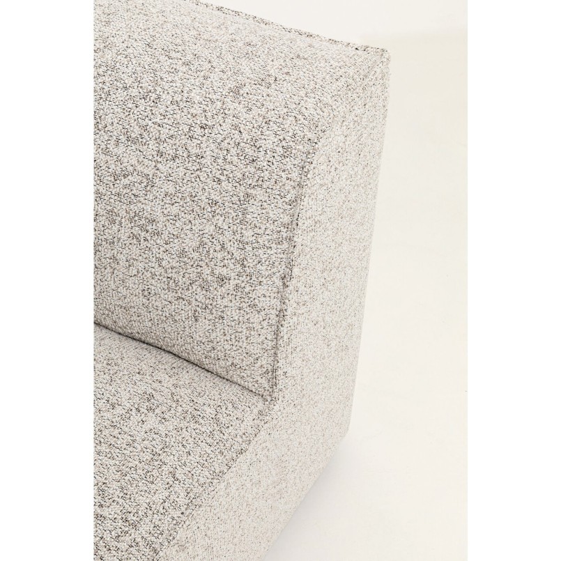 Corner Sofa Casanova right grey Kare Design