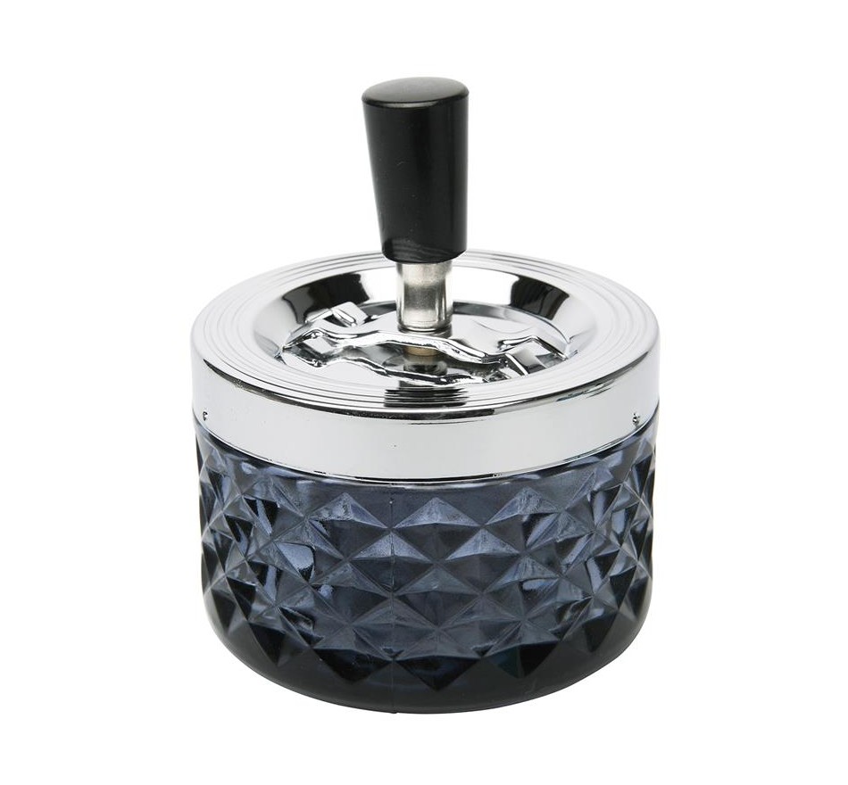 Asbak Cristallo zwart Kare Design Asbak Cristallo zwart Kare Design