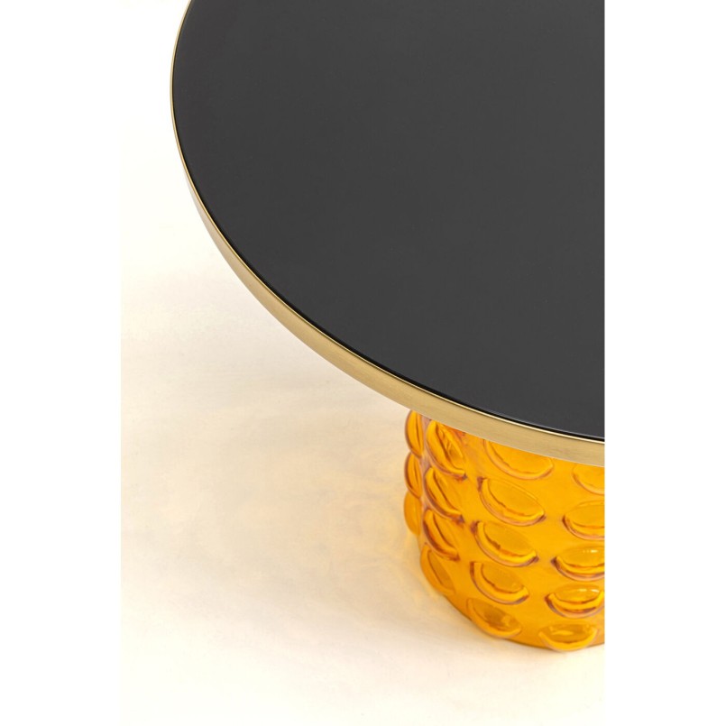 Table d appoint Lola jaune Ø50cm