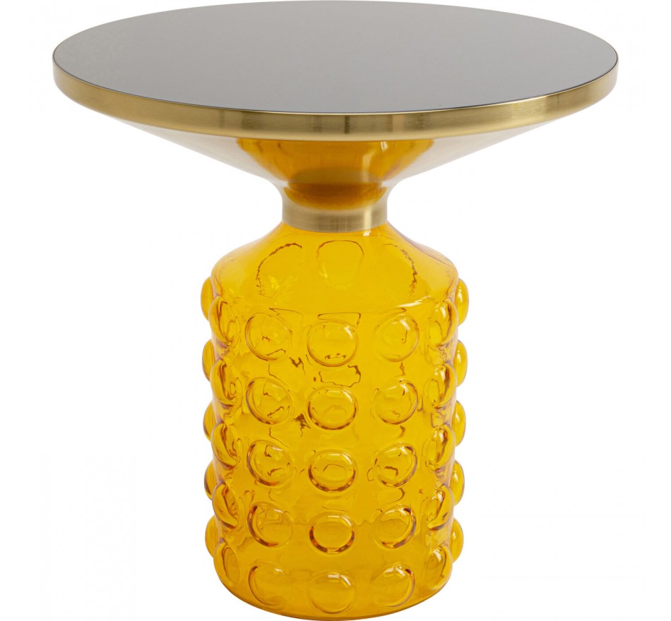 Bijzettafel Lola Ø50cm geel Kare Design Bijzettafel Lola Ø50cm geel Kare Design