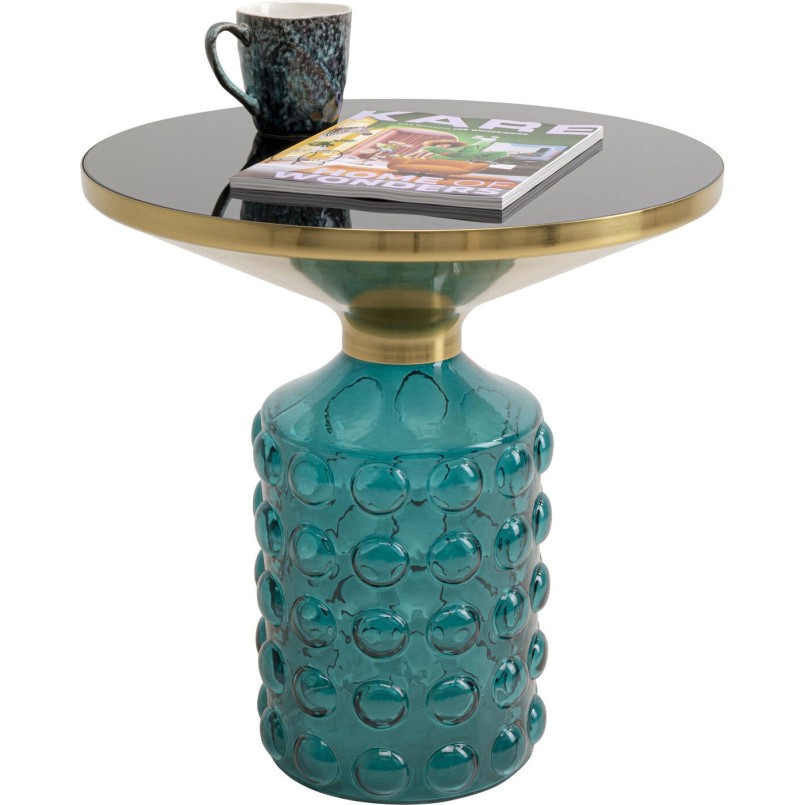 Table d appoint Lola bleu Ø50cm