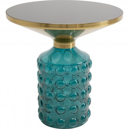 Bijzettafel Lola Ø50cm blauw Kare Design