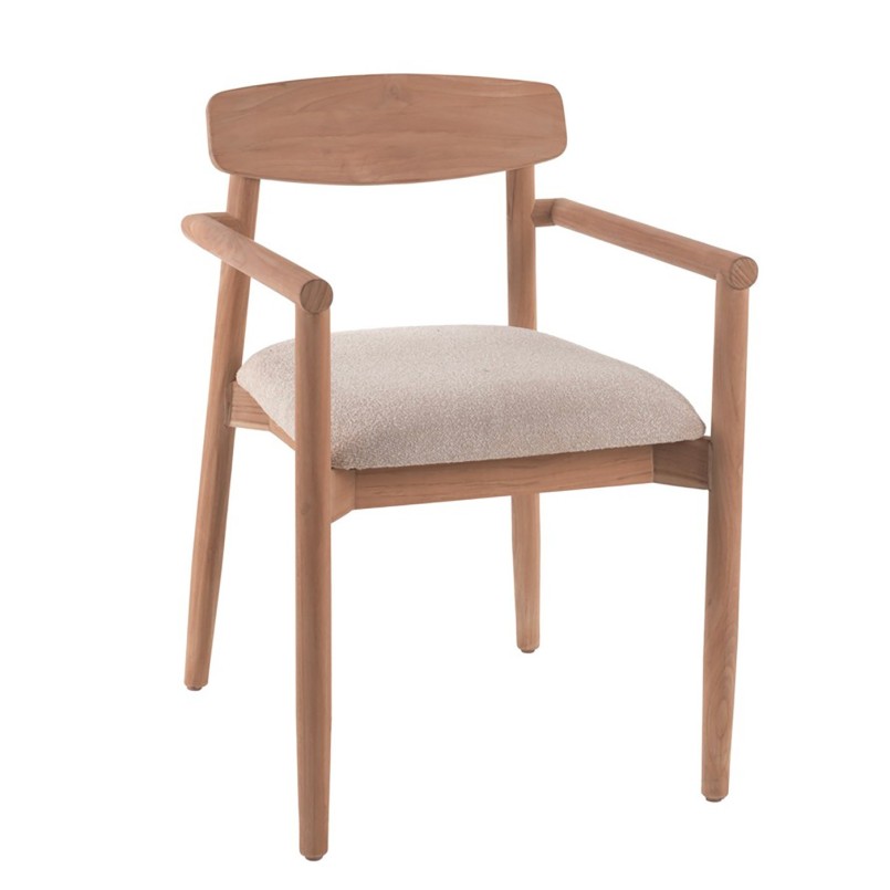 Outdoor chair with armrests Leandro Gescova