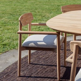 Tuinstoel met armleuningen Leandro Gescova