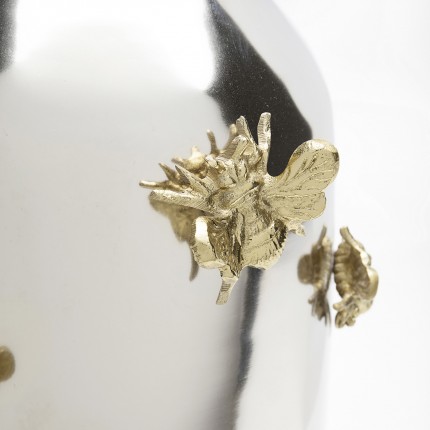Vaas bijen goud en zilver Kare Design