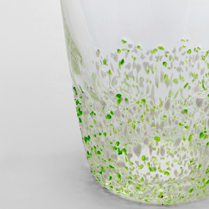 Waterglazen Confetti groen (4/set) Kare Design