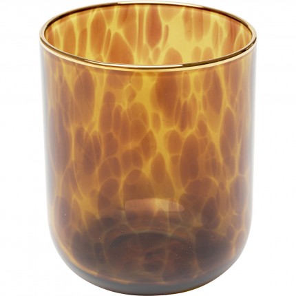 Waterglazen Caramel 10cm (4/set) Kare Design