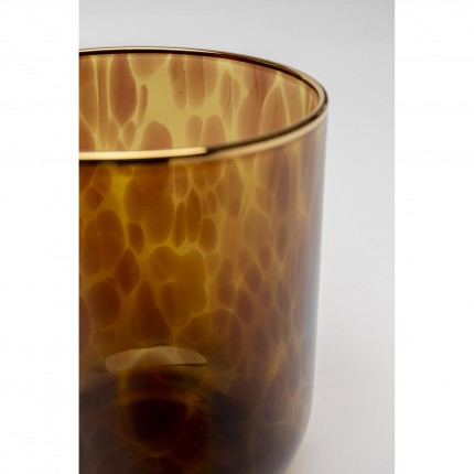 Waterglazen Caramel 10cm (4/set) Kare Design