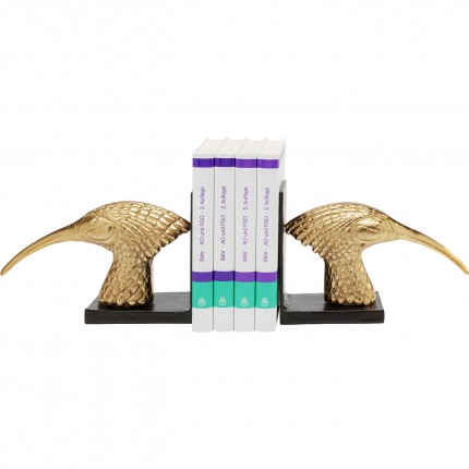 Boekensteun gouden vogels (2/Set) Kare Design