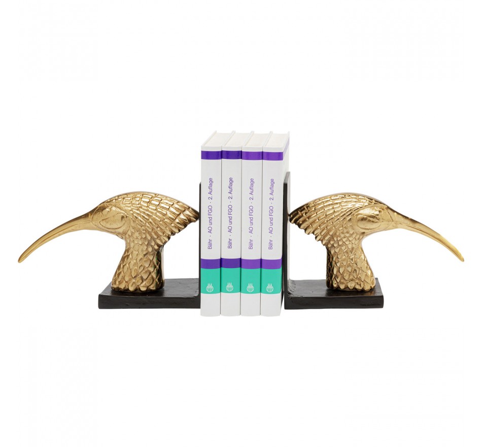 Boekensteun gouden vogels (2/Set) Kare Design Boekensteun gouden vogels (2/Set) Kare Design