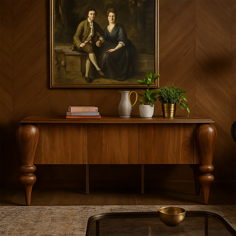 Wooden sideboard - Muse - Kare Design