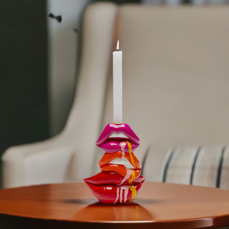 Candle holder - Lips - Kare Design
