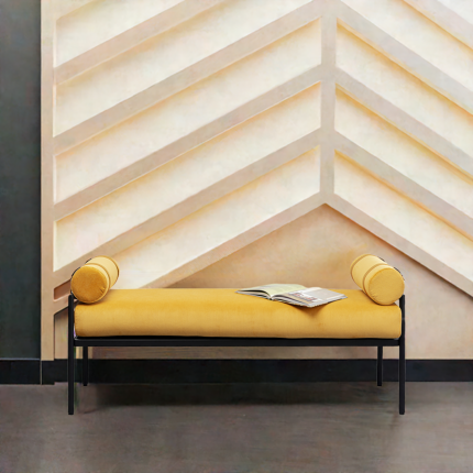 Bench Academy yellow Kare Design