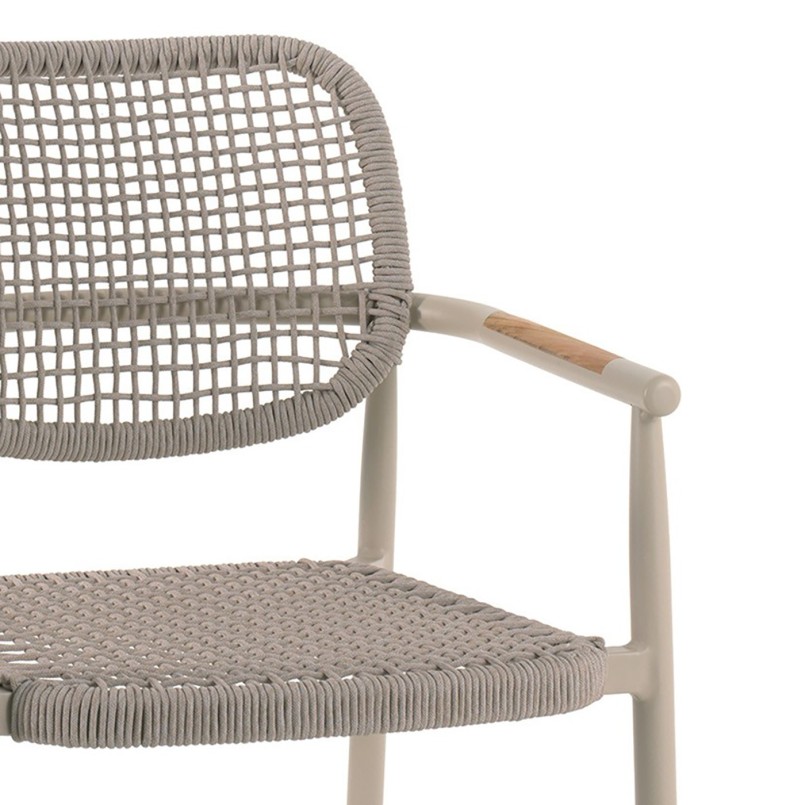 Outdoor chair with armrests Midleton Gescova