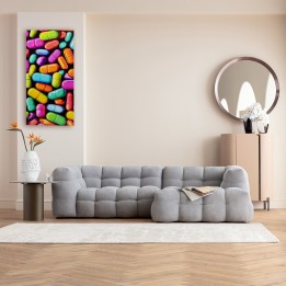 Schilderij capsule 70x140cm Kare Design