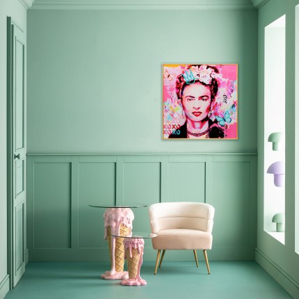 Framed Picture La Viva Mexico 100x100cm Kare Design