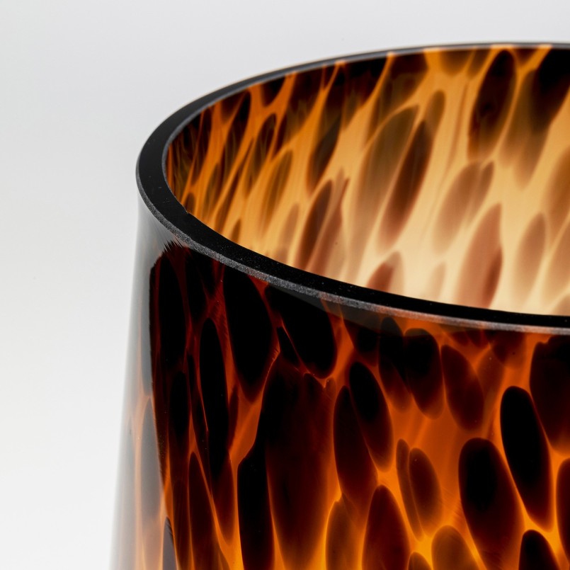 Brown glass vase - Caramel - Kare Design