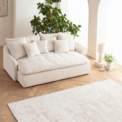 Tafellamp Marleen Boucle 60cm beige Kare Design