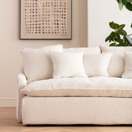 Sofa Boheme 3-zits creme Kare Design