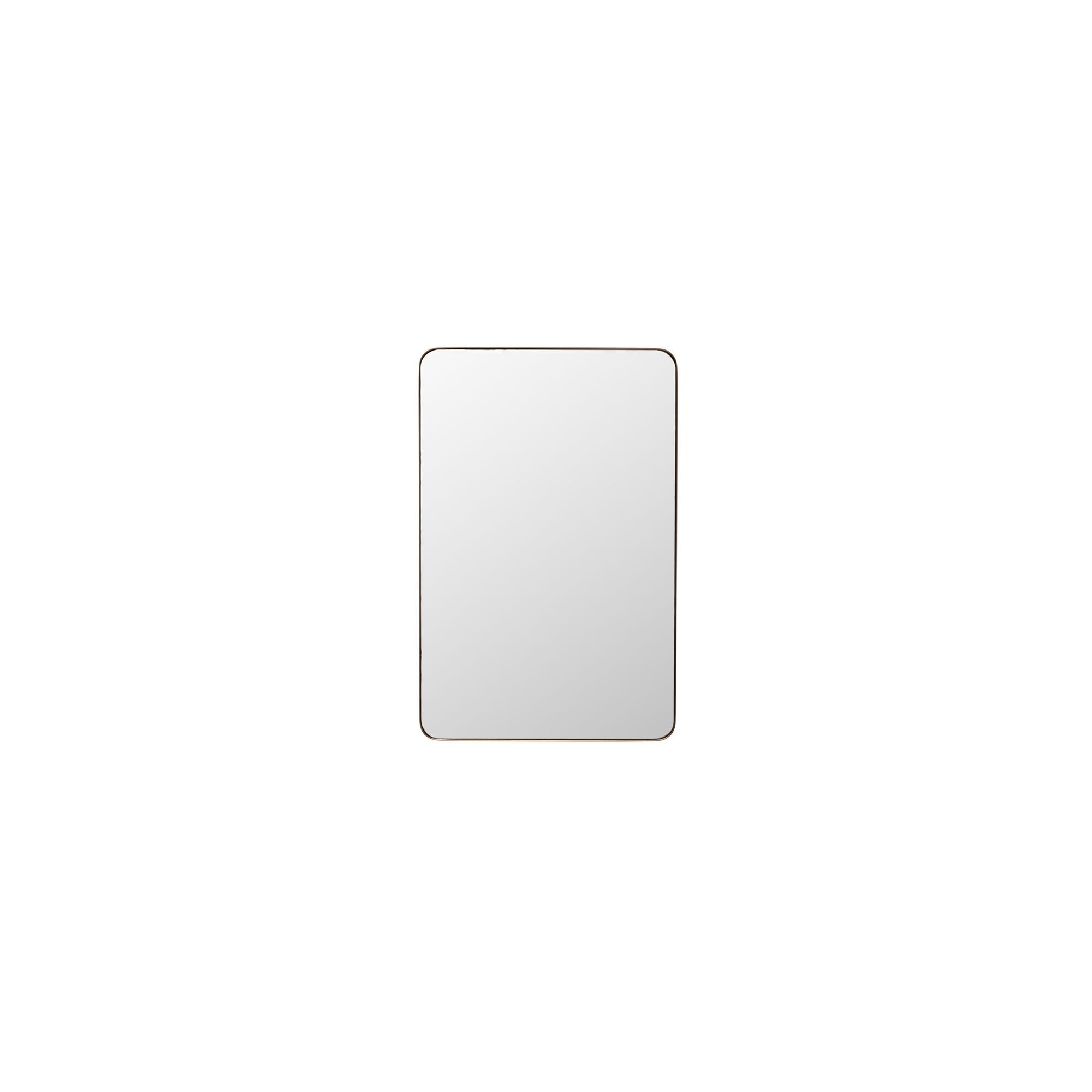 Spiegel Simply 90x60cm messing Kare Design