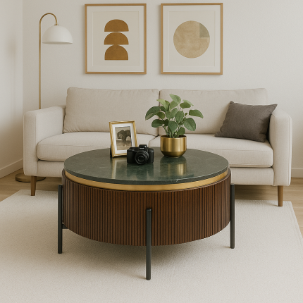 Salontafel Catalina Ø90cm Kare Design