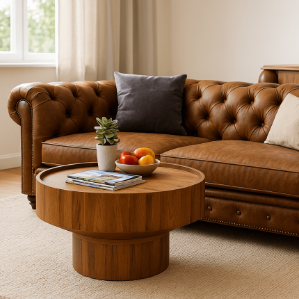Coffee table Tessa Ø80cm Kare Design