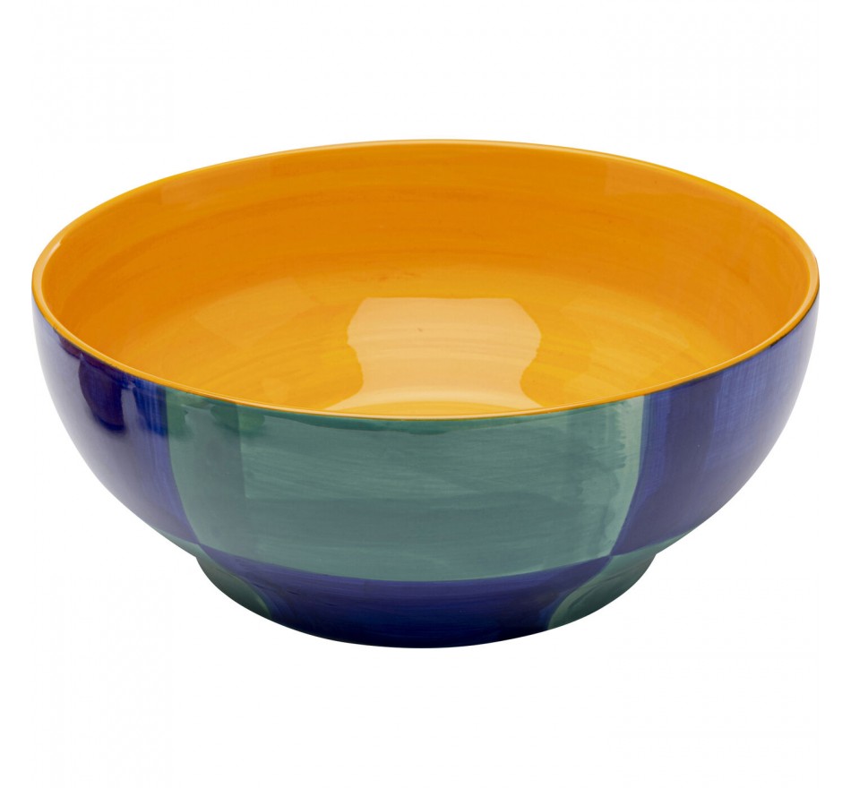 Serveerschaal Capri blauw Ø25cm Kare Design Serveerschaal Capri blauw Ø25cm Kare Design