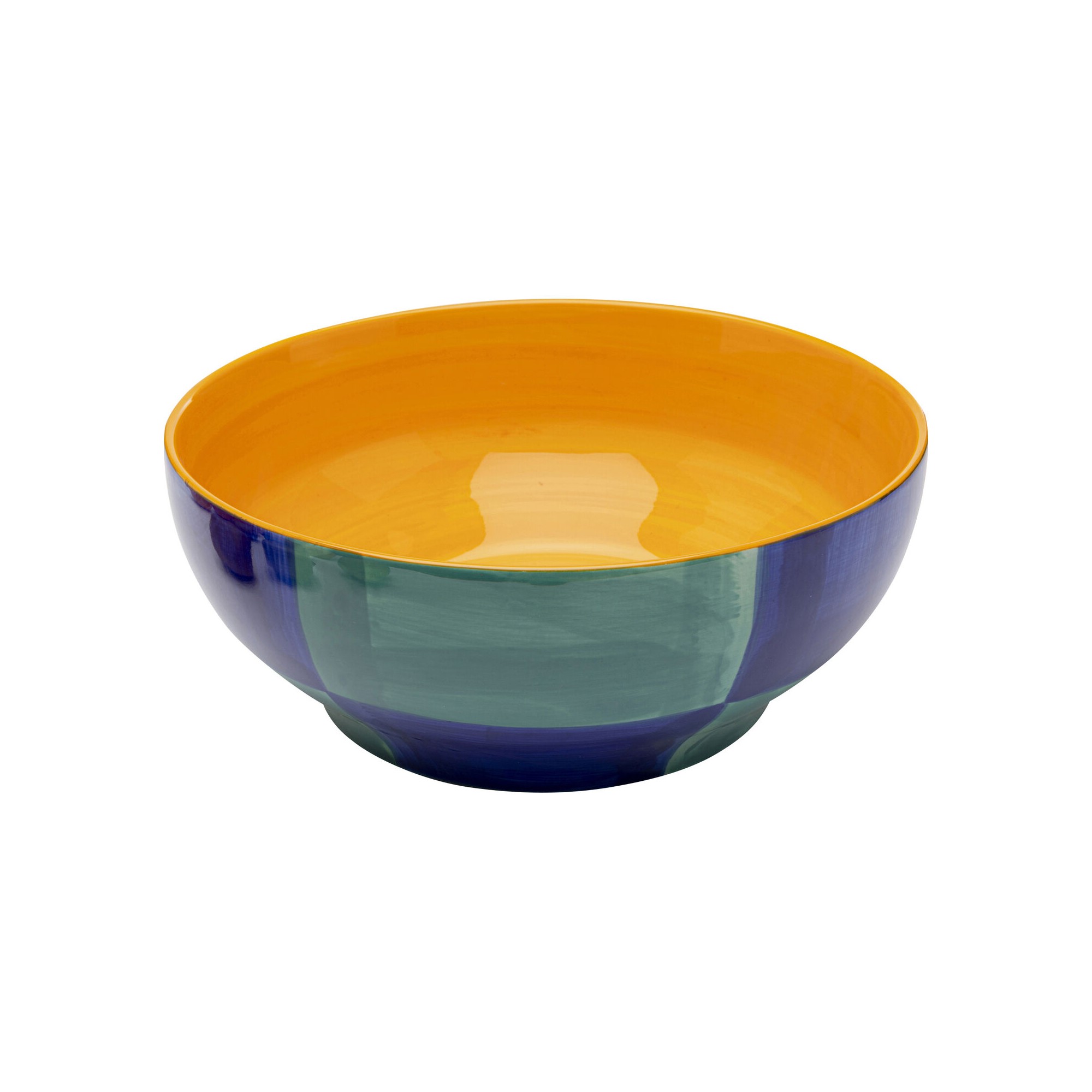 Serveerschaal Capri blauw Ø25cm Kare Design