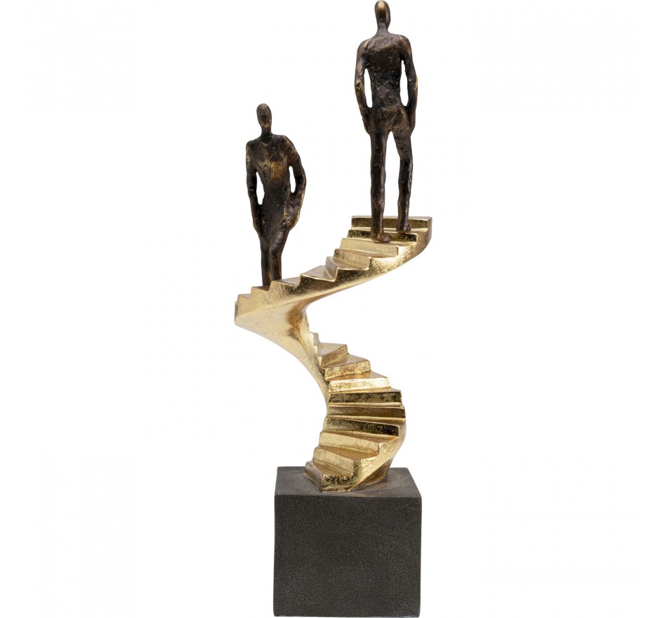 Woonaccessoires gouden trap duo Kare Design Woonaccessoires gouden trap duo Kare Design