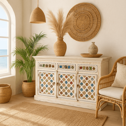 Sideboard Bazar 3 doors 3 drawers Kare Design