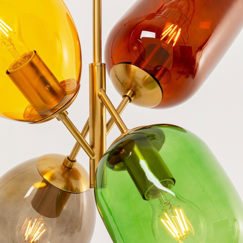 Retro glass pendant - Balloon Dance - Kare Design