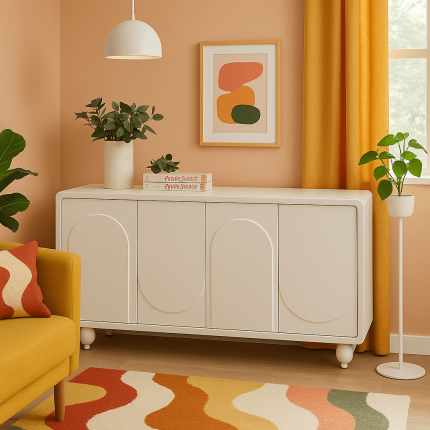 Dressoir Paco wit Kare Design