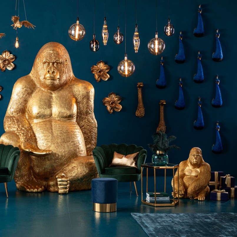 Pauw hoofd muur decoratie - Kare Design - Kare Design