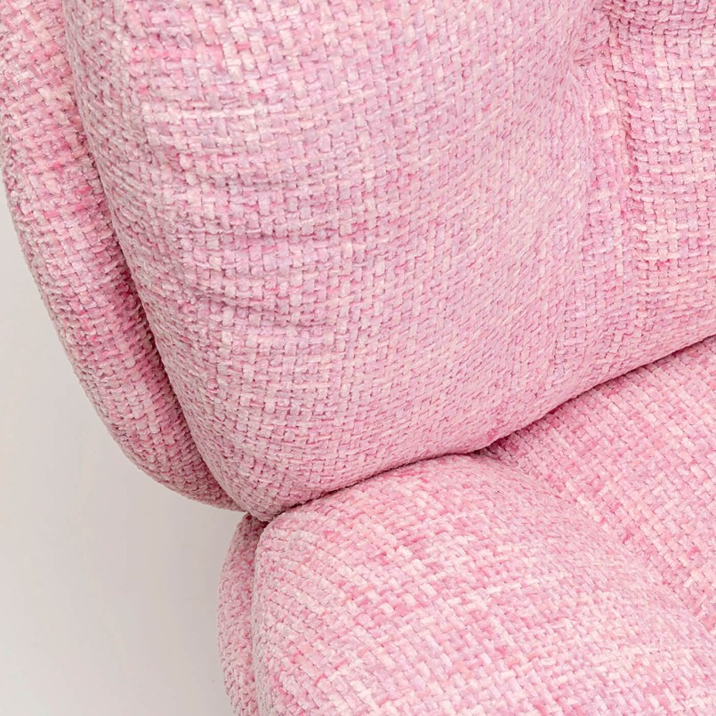 Pink Swivel Chair - Cosy - Kare Design
