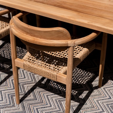 Tuinstoel met armleuningen Sole Mio Kare Design