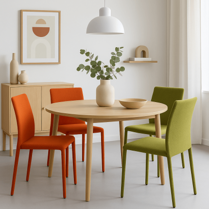 Stoel Bologna oranje Kare Design Stoel Bologna oranje Kare Design