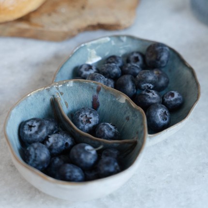 Serveerschaal Mina Dip blauw Kare Design