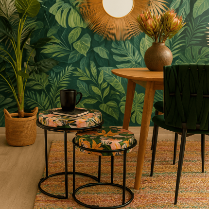 Bijzettafel Jungle (2/set) Kare Design Bijzettafel Jungle (2/set) Kare Design