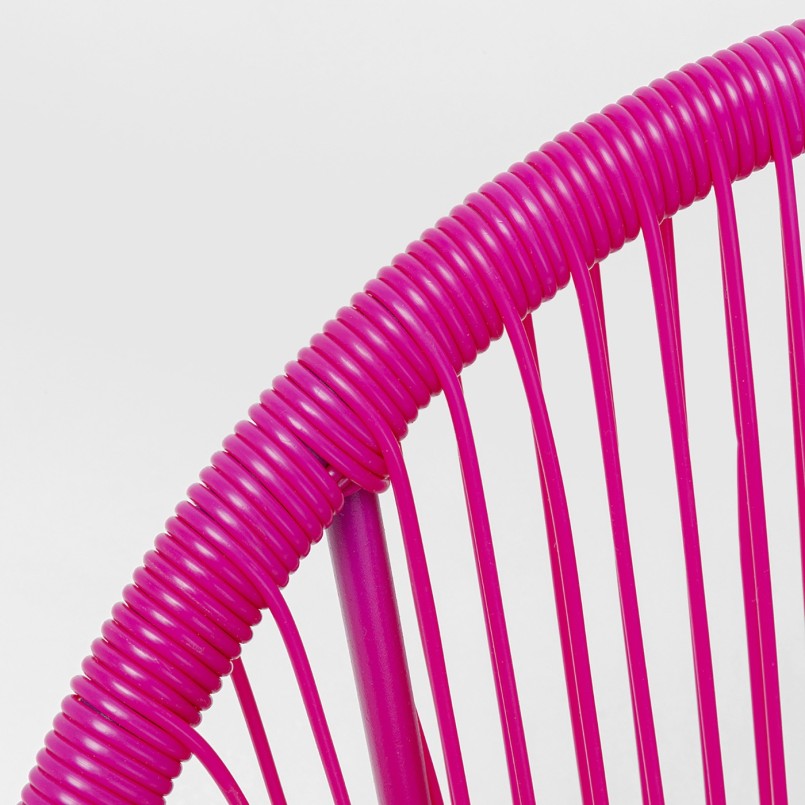 Pink garden bench - Acapulco Mono - Kare Design