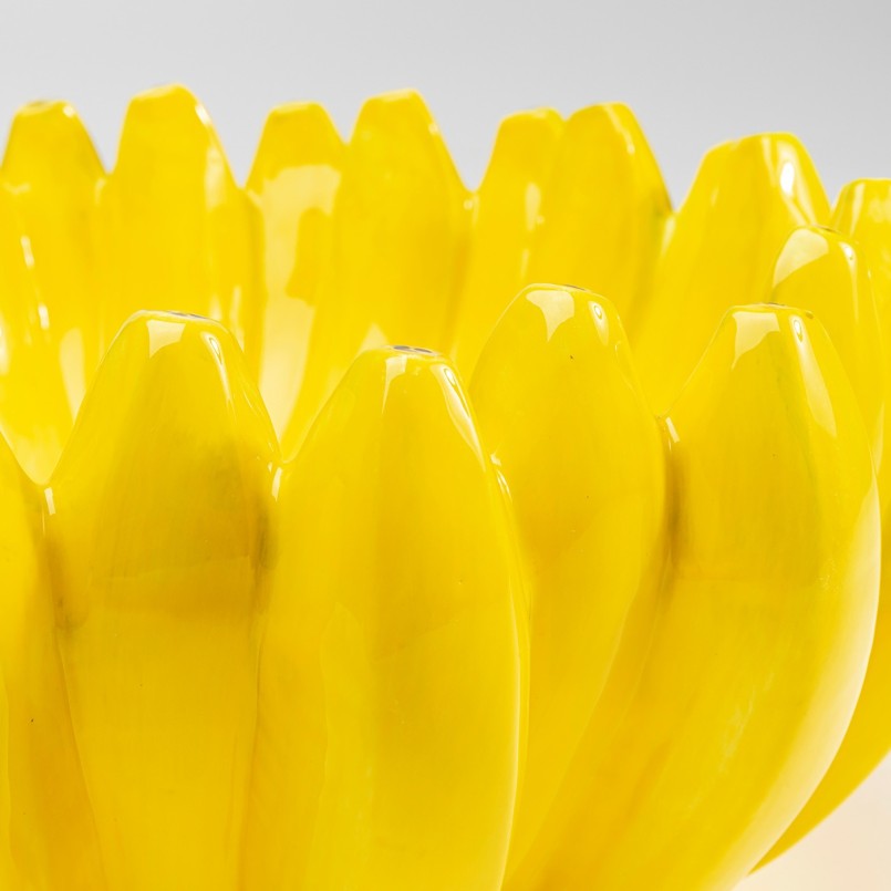Yellow ceramic banana bowl - Kare Design