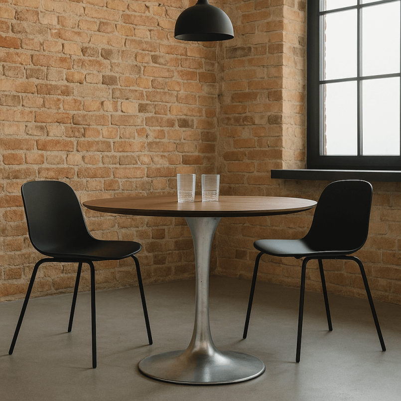 Industriële zinken tafel - Uitnodiging - Kare Design