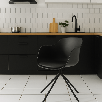 Draaistoel met armleuningen Bel Air Kare Design Draaistoel met armleuningen Bel Air Kare Design