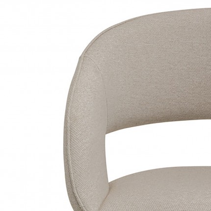 Draaistoel met armleuningen Gina zwart Kare Design Draaistoel met armleuningen Gina zwart Kare Design