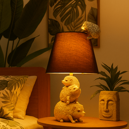 Table Lamp hedgehogs gold Kare Design Table Lamp hedgehogs gold Kare Design