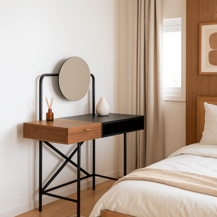 Make-up tafel Vanity 102x47cm Kare Design Make-up tafel Vanity 102x47cm Kare Design