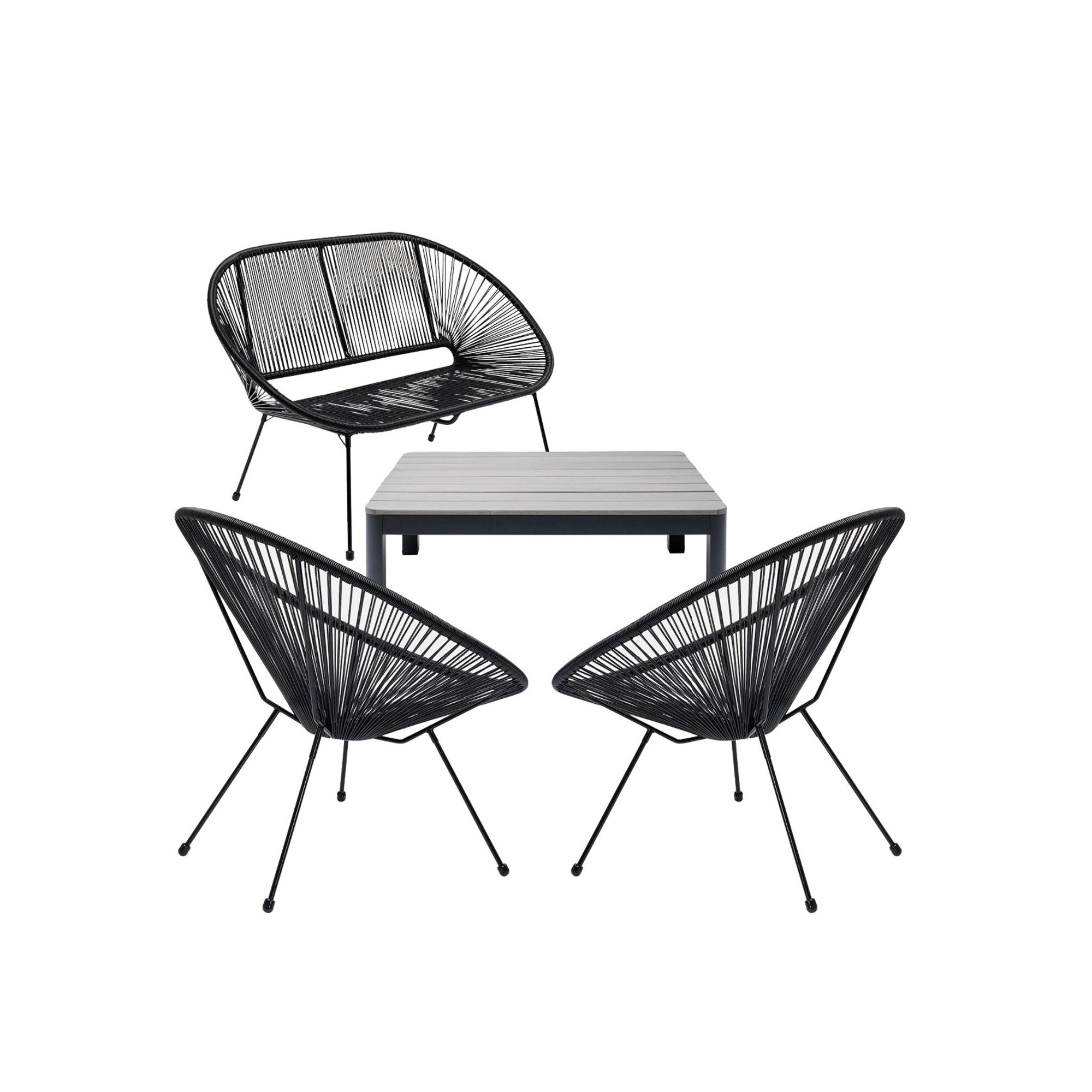 Outdoor set Acapulco Holiday (4/set) Kare Design