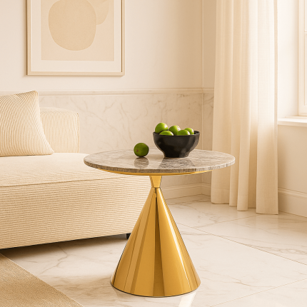 Side Table Rita Ø50cm gold Kare Design Side Table Rita Ø50cm gold Kare Design
