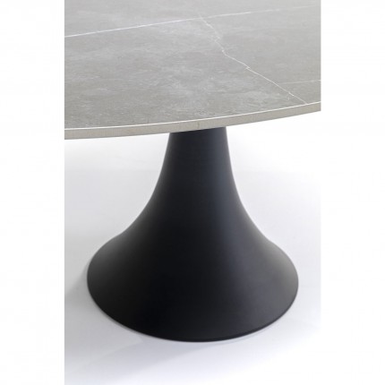 Tuinmeubilair Possibilita tafel 180cm en 4 stoelen grijs Kare Design