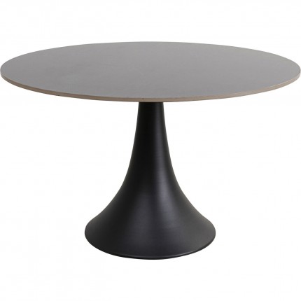Tuinmeubilair Possibilita tafel 120cm en 4 stoelen grijs Kare Design