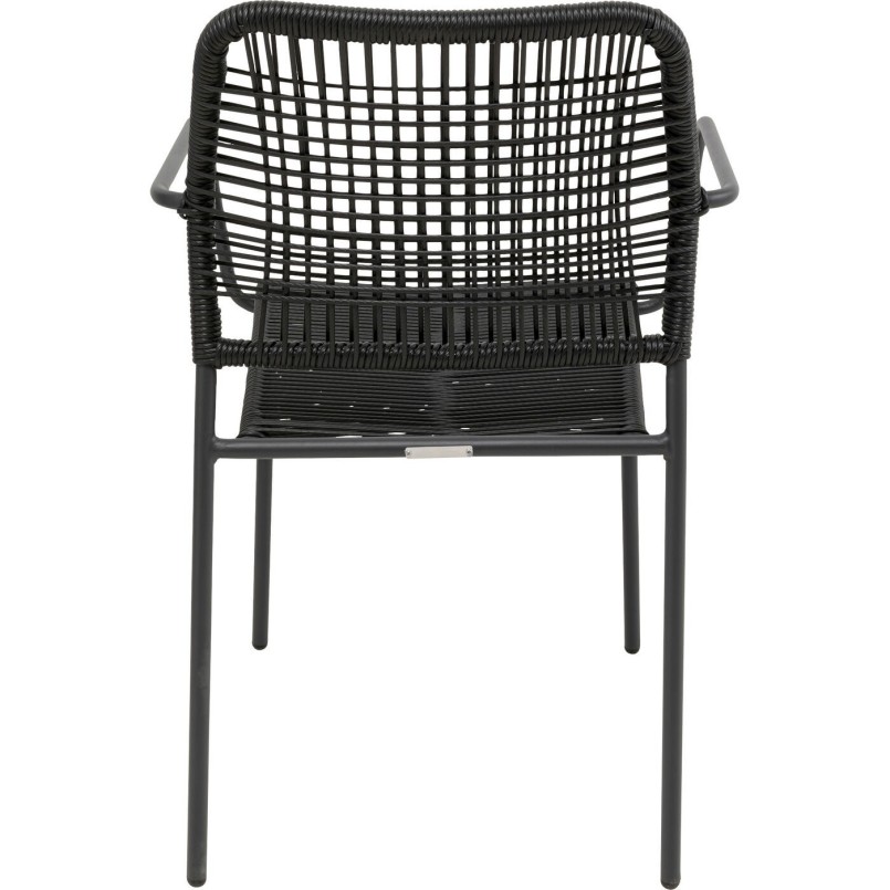 Outdoor set Madagascar black Kare Design